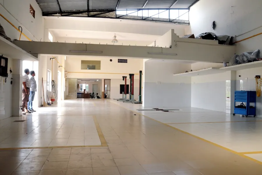 Service area interior