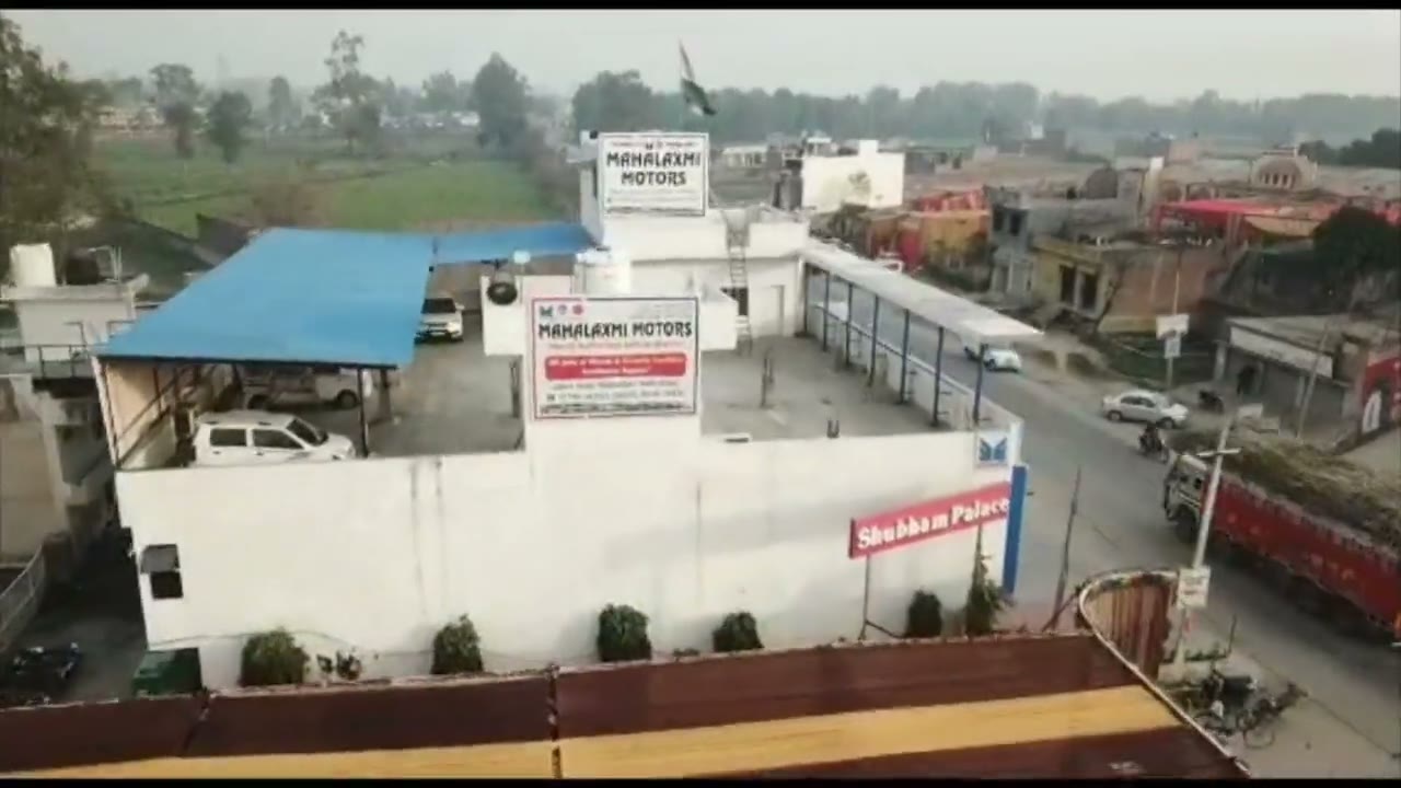 Workshop aerial view